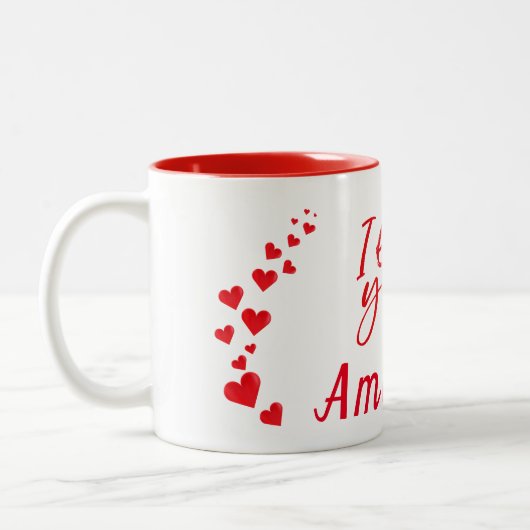 Heureuse Sainte-Valentin Mug (Gauche)