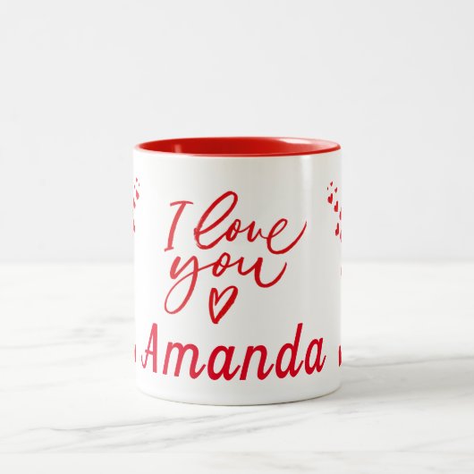 Heureuse Sainte-Valentin Mug (Centre)