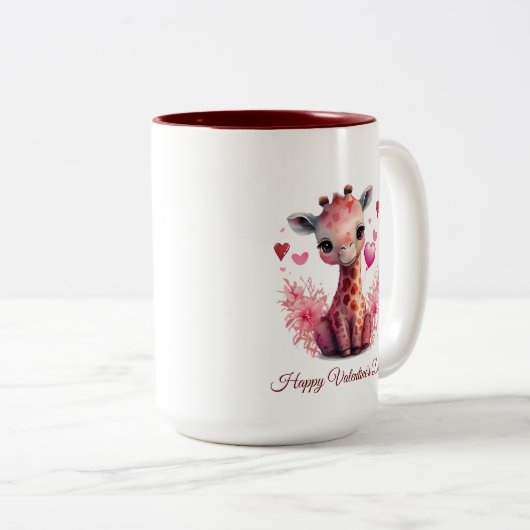Heureuse Sainte-Valentin Mug (Devant droit)