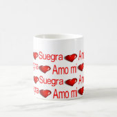 Heureuse Sainte-Valentin Mugs Amo Mi Suegra (Centre)