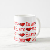 Heureuse Sainte-Valentin Mugs Eu Amo Mi Sogro (Devant droit)