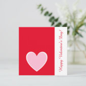 Heureuse Sainte-Valentin personnalisable ! Carte (Debout devant)