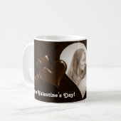 Heureuse Sainte-Valentin ! - Tasse avec votre (Devant gauche)