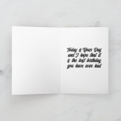 **HEUREUSE SOEUR NAISSANCE** TULIPS GALORE CARTE (Intérieur)