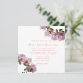 Heureusement après les invitations de mariage d'or (Debout devant)