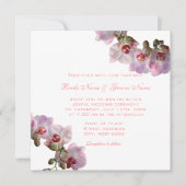 Heureusement après les invitations de mariage d'or (Devant)