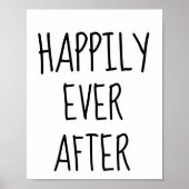 HEUREUSEMENT JAMAIS APRÈS LES POSTERS MARIAGES (Devant)