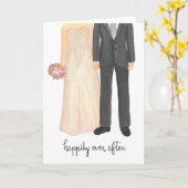 Heureusement pour toujours carte de voeux (Fleur jaune)