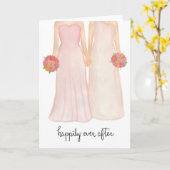 Heureusement pour toujours carte de voeux (Fleur jaune)