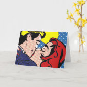 Heureusement pour toujours carte de voeux d'art de (Fleur jaune)