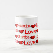 Heureuses Saintes-Valentin Mugs Aimer Grand-Père C (Centre)