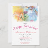 HEUREUSES SURPRISE PARTY INVITATION (Devant)