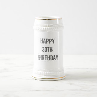 HEUREUX 30E ANNIVERSAIRE STEIN MUG