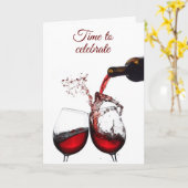 ***HEUREUX 50e ANNIVERSAIRE*** Carte MARIAGE OU FE (Fleur jaune)