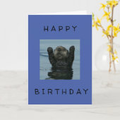 ***HEUREUX 50e ANNIVERSAIRE*** DIT COOL Carte OTTE (Fleur jaune)