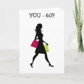 HEUREUX ***60e ANNIVERSAIRE*** CARTE (Devant)