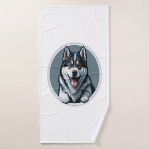 heureux Alaskien Malamute Puppy