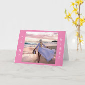 HEUREUX ANNIVERSAIRE À UNE CARTE ***SPÉCIALE NIECE (Fleur jaune)