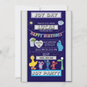 heureux anniversaire Invitation (Devant)