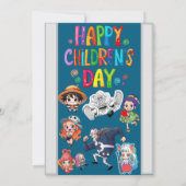 heureux anniversaire Invitation (Dos)