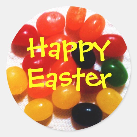 HEUREUX autocollants JELLYBEAN EASTER (Devant)