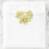 Heureux avec vous Sticker (Sac)