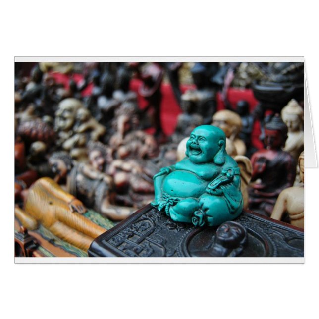 Heureux / bouddha riant ! (Devant horizontal)