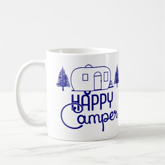 Heureux Camper Mugs (Gauche)