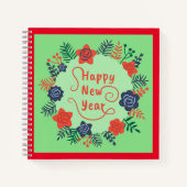 HEUREUX CARNET DE NOUVELLE ANNÉE (Devant)