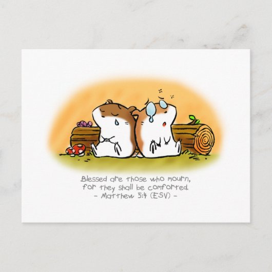 Heureux Ceux Qui Mourent Carte Postale (Devant)