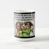 "Heureux ceux qui peuvent" Combo Mug (Centre)