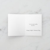 Heureux choisit la carte de voeux de jour de (Intérieur)