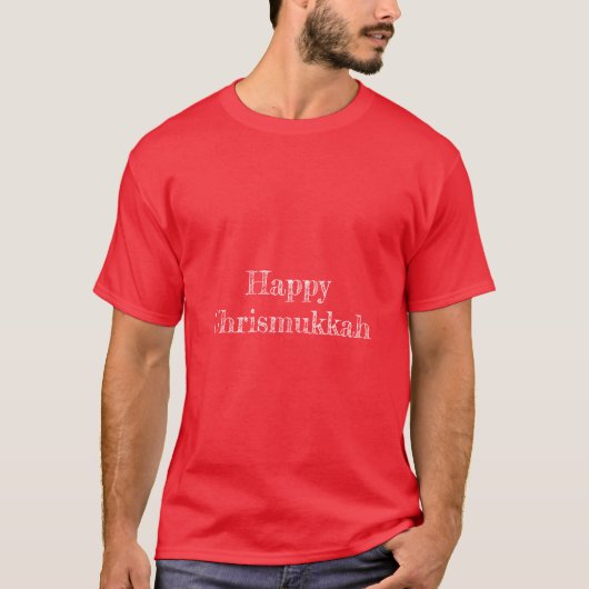 Heureux Chrismukkah T-Shirt (Devant)