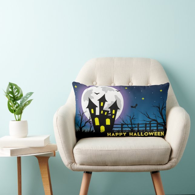 heureux coussin halloween (Chaise)
