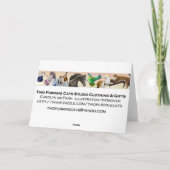 Heureux d'avoir une bonne carte d'amis (Dos)