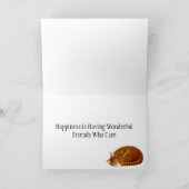 Heureux d'avoir une bonne carte d'amis (Intérieur)