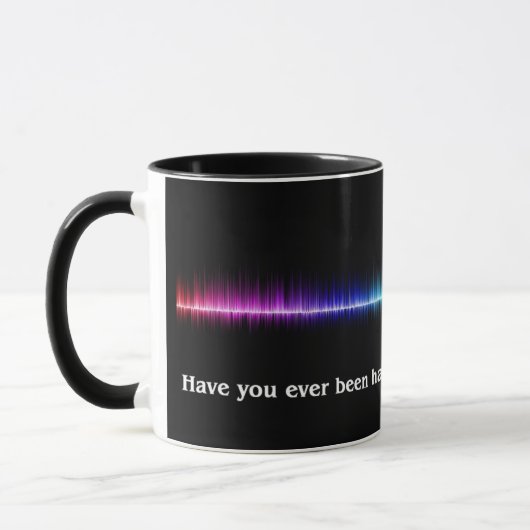 "Heureux d'entendre ta chanson ?" 11 oz de mug (Gauche)