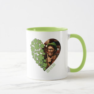 Heureux d'être irlandais Photo Mug avec le coeur S