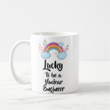 Heureux D'Être Un Ingénieur Nucléaire Mug