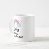 Heureux D'Être Un Médecin Assistant Mug (Devant gauche)
