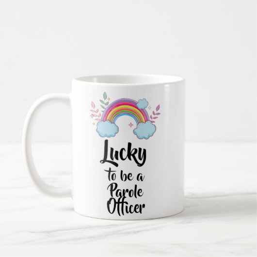 Heureux D'Être Une Mug D'Agent De Libération Condi (Gauche)