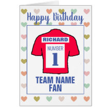 Heureux Fan De Football Anniversaire