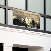 HEUREUX HALLOWEEN ! Bannière GRAVEYARD (Bâtiment extérieur)