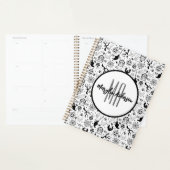 HEUREUX HALLOWEEN ÉFFRAYANT MONOGRAMME PERSONNALIS (Devant avec enveloppe)