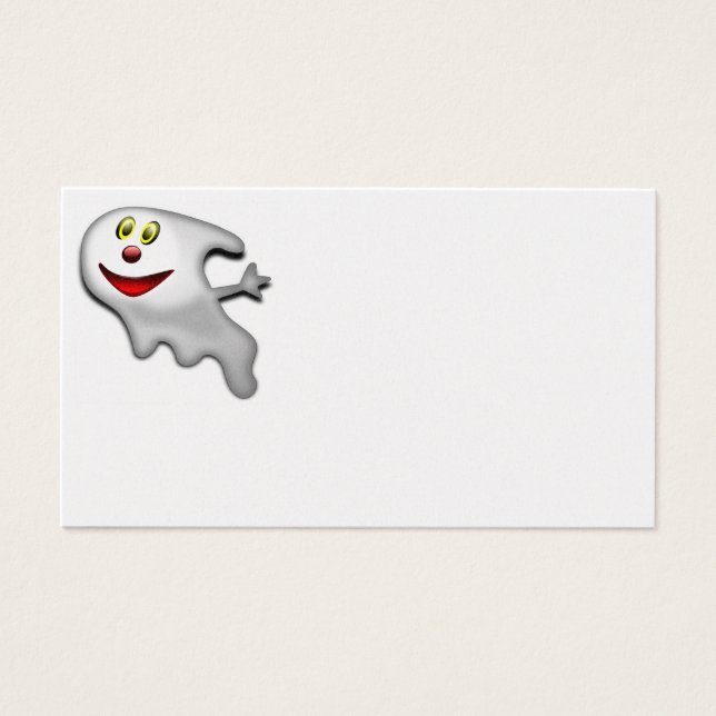 "HEUREUX HALLOWEEN" GHOST (Devant)