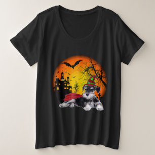 heureux halloween schnauzer chiens miniatures hall