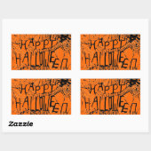 HEUREUX HALLOWEEN SPIDER autocollants WEB (Feuille)