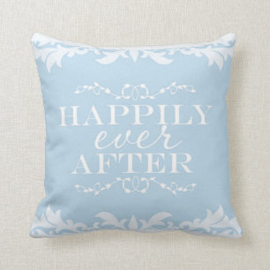 HEUREUX JAMAIS APRÈS Blue Princess JETTER Oreiller