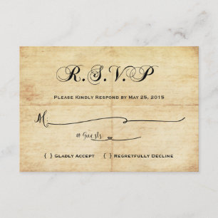 Heureux jamais après Fairytale RSVP