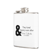 Heureux Jamais après le flacon enveloppé de vinyle (Gauche)